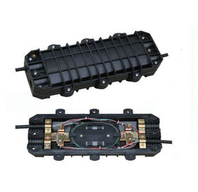 24 Fibers In Line Type Fiber Optic Splice Closure Mpp Material
