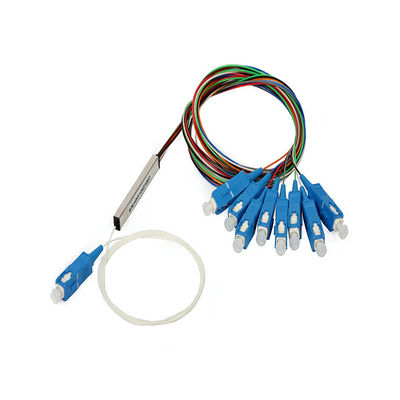 G657A1 UPC APC Connector 1x8 Plc Fiber Optic Splitter