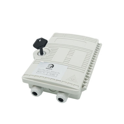 IP65 4 Fibers 2 Ports FDB Wall Mount Patch Panels