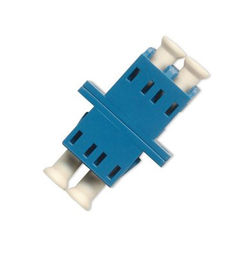 LC/UPCの繊維光学のアダプターの二重青い色ROHSのcertificater材料