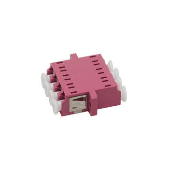 Quad 4 Core LC PC OM1 OM2 OM3 OM4 Fiber Optical Coupler