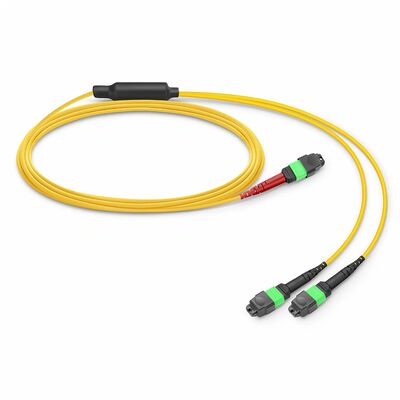 品質 MTP ブレイクケーブル 0.35dB 低ILとG657.A1 OFNP 消防安全基準の適用のための折りたたみ感のない繊維 工場